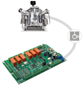 Steuerungsmodul, Kompressorsteuerung, Tauchsport, Atemgasflaschen